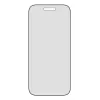 Ekrano apsauga PanzerGlass Privacy, skirta iPhone Air — grūdintas stiklas, itin platus pritaikymas, privatumo filtras, FASTFIT
