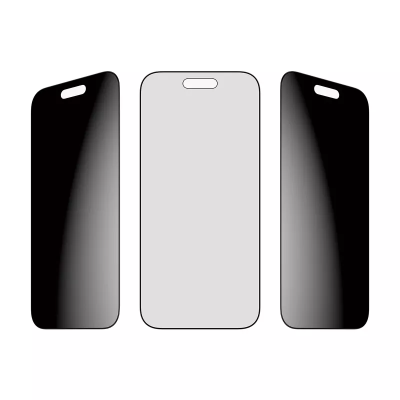 Ekrano apsauga PanzerGlass Privacy, skirta iPhone Air — grūdintas stiklas, itin platus pritaikymas, privatumo filtras, FASTFIT