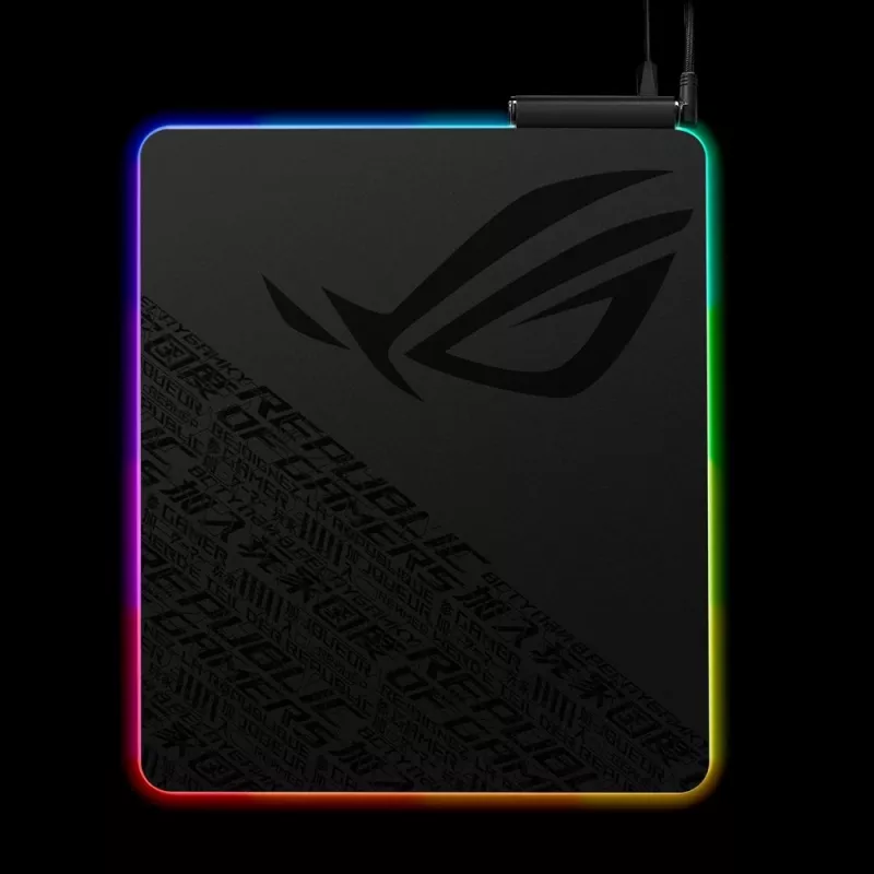 ASUS ROG Balteus Qi žaidimų pelės kilimėlis juodas