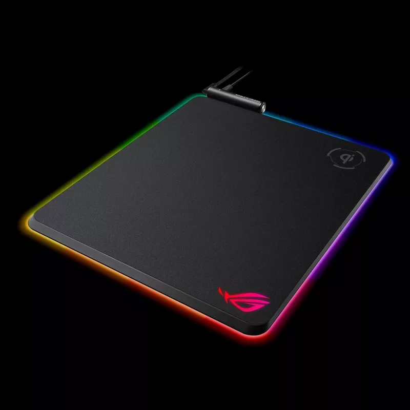 ASUS ROG Balteus Qi žaidimų pelės kilimėlis juodas