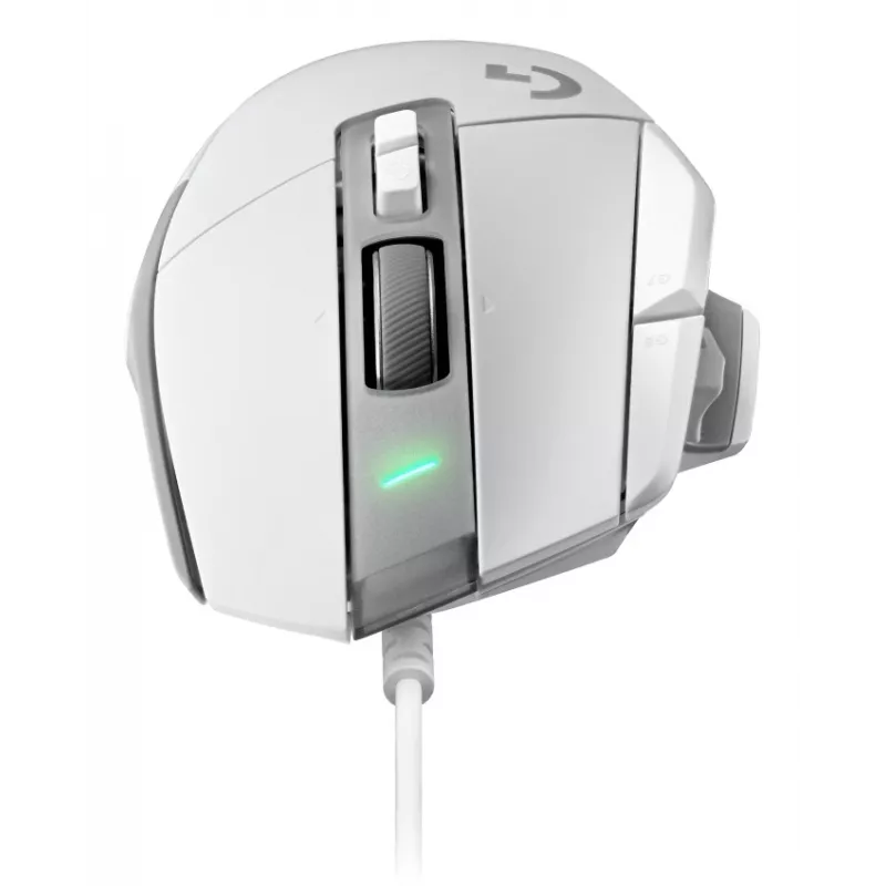 LOGITECH G502 X žaidimų pelė - USB - balta - EWR2