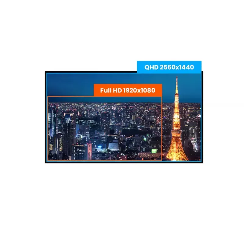 iiyama ProLite XUB2797QSU-W2 kompiuterio monitorius 68,6 cm (27 colių) 2560 x 1440 pikselių Quad HD LED Baltas