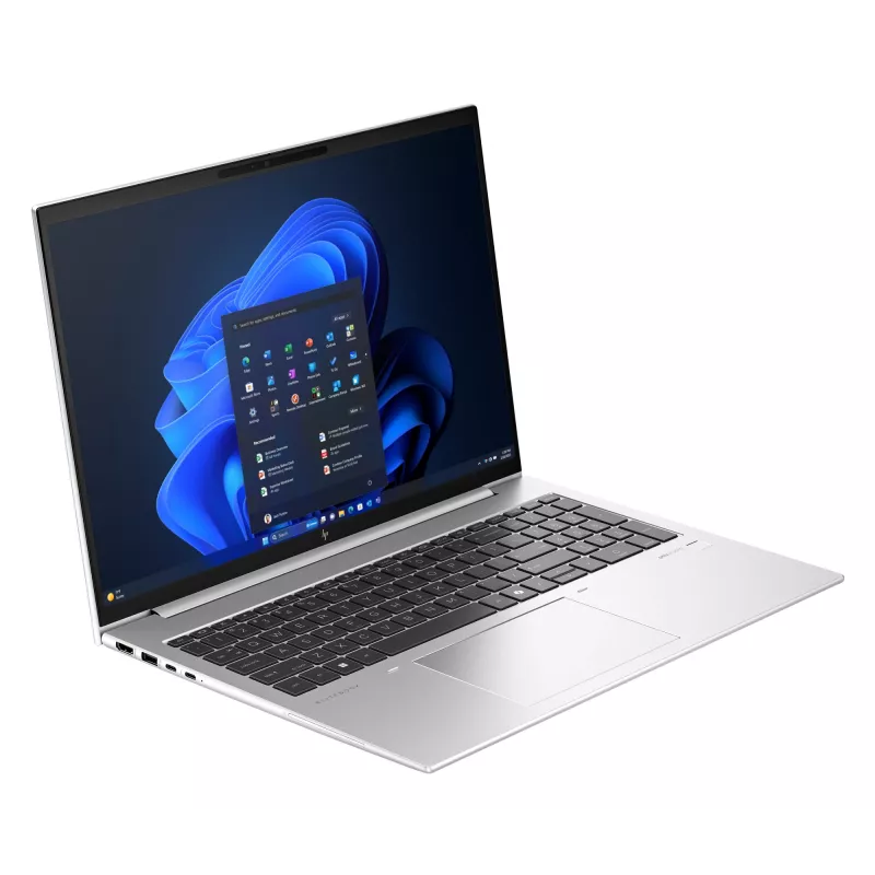 HP EliteBook G11 AMD Ryzen™ 5 8540U nešiojamas kompiuteris 40,6 cm (16 colių) WUXGA 16 GB DDR5-SDRAM 512 GB SSD Wi-Fi 6E (802.11ax) Windows 11 Pro AI PC sidabrinis