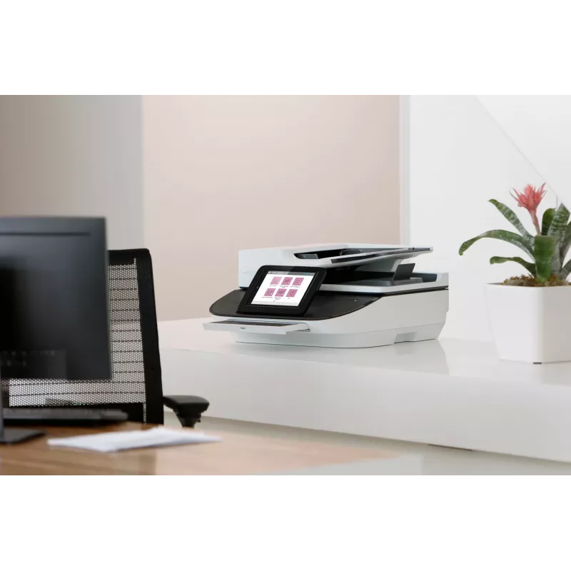 HP Flow 8500 fn2 plokščiasis ir automatinis dokumentų tiektuvas skaitytuvas 600 x 600 DPI
