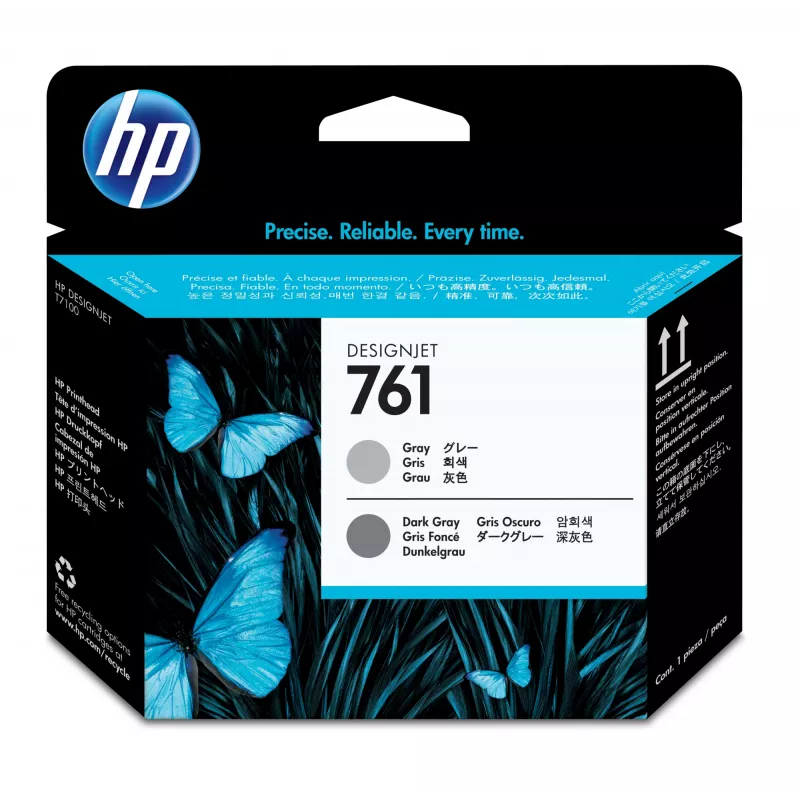 HP 761 pilka/tamsiai pilka Designjet spausdinimo galvutė