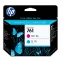 HP 761 spausdinimo galvutė (rausvai raudona/žydra) Designjet