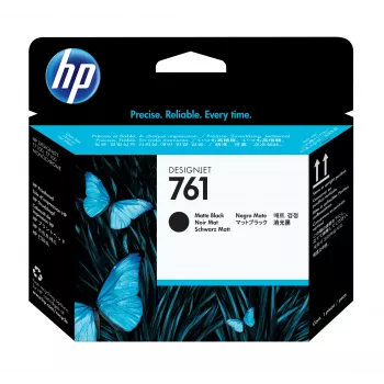 HP 761 matinės juodos / matinės juodos „Designjet“ spausdinimo galvutė