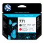 HP 771 matinės juodos / chromatinės raudonos spalvos „DesignJet“ spausdinimo galvutė