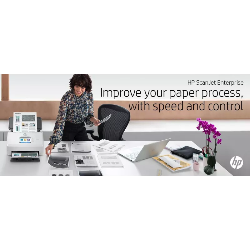 HP Scanjet Enterprise Flow N7000 lapinis skaitytuvas 600 x 600 DPI A4 Balta