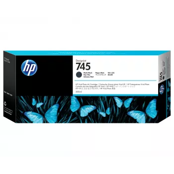 Kasetė HP 745 matinė juoda rašalo kasetė 300 ml F9K05A