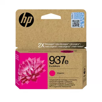 HP 937e EvoMore Magenta Originali Rašalo Kasetė