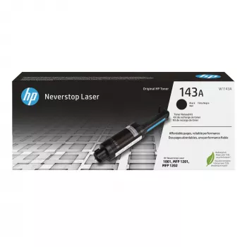 HP 143A Neverstop tonerio papildymo rinkinys (W1143A), juodas, 2500 psl.