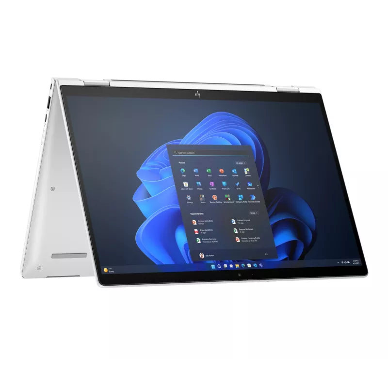HP Elite x360 1040 G11 Intel Core Ultra 7 155H Hybrid (2-in-1) 35,6 cm (14 colių) jutiklinis ekranas WUXGA 32 GB LPDDR5x-SDRAM 1 TB SSD Wi-Fi 6E (802.11ax) Windows 11 Pro AI PC sidabrinė