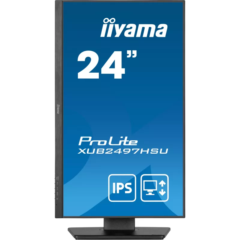 iiyama XUB2497HSU-B2 kompiuterio monitorius 60,5 cm (23,8 col.) 1920 x 1080 pikselių Full HD LED juodas