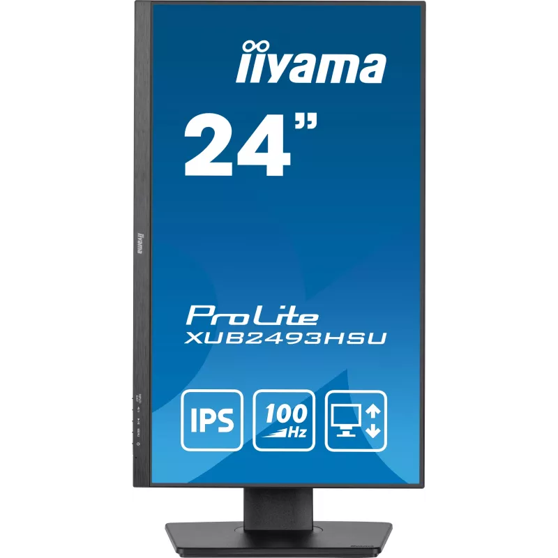 iiyama XUB2493HSU-B7 kompiuterio monitorius 60,5 cm (23,8 colio) 1920 x 1080 pikselių Full HD LED juodas