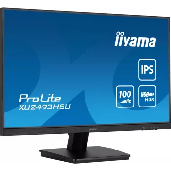iiyama ProLite XU2493HSU-B7 kompiuterio monitorius 60,5 cm (23,8 colio) 1920 x 1080 pikselių Full HD LED juodas