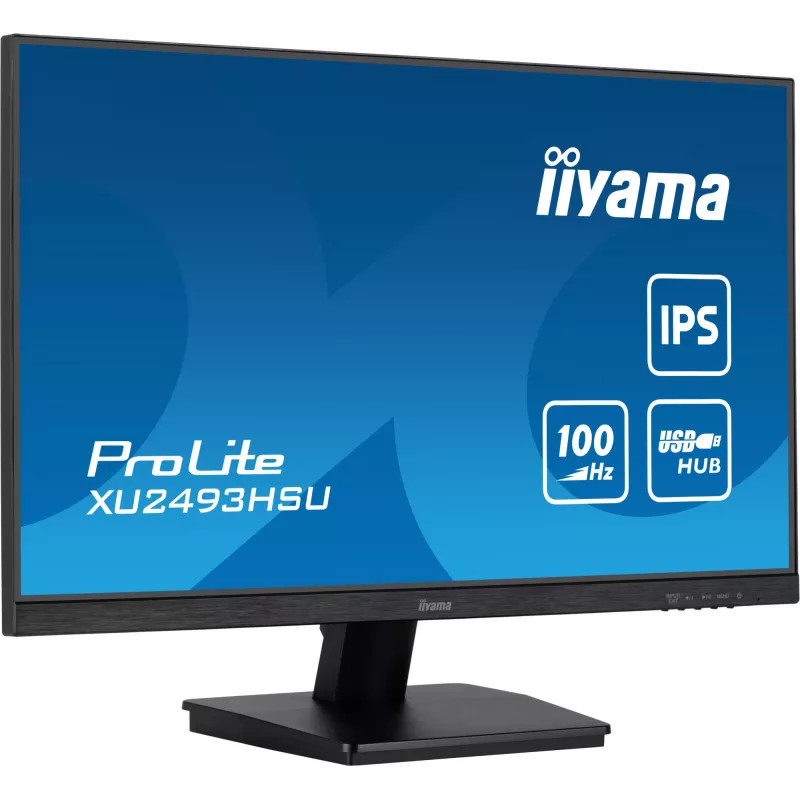 iiyama ProLite XU2493HSU-B7 kompiuterio monitorius 60,5 cm (23,8 colio) 1920 x 1080 pikselių Full HD LED juodas