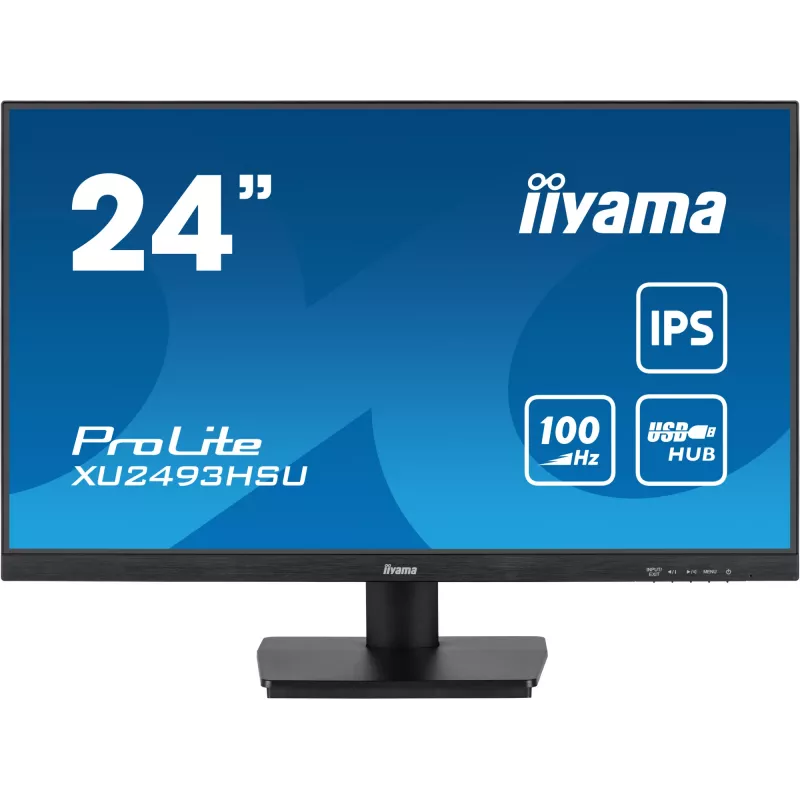 iiyama ProLite XU2493HSU-B7 kompiuterio monitorius 60,5 cm (23,8 colio) 1920 x 1080 pikselių Full HD LED juodas