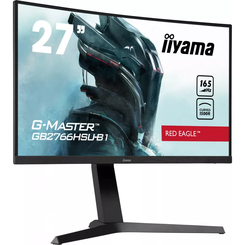 iiyama G-MASTER GB2766HSU-B1 kompiuterio monitorius 68,6 cm (27 colių) 1920 x 1080 pikselių Full HD LED juodas