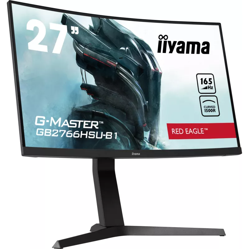 iiyama G-MASTER GB2766HSU-B1 kompiuterio monitorius 68,6 cm (27 colių) 1920 x 1080 pikselių Full HD LED juodas