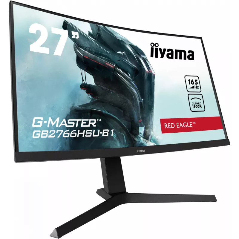 iiyama G-MASTER GB2766HSU-B1 kompiuterio monitorius 68,6 cm (27 colių) 1920 x 1080 pikselių Full HD LED juodas