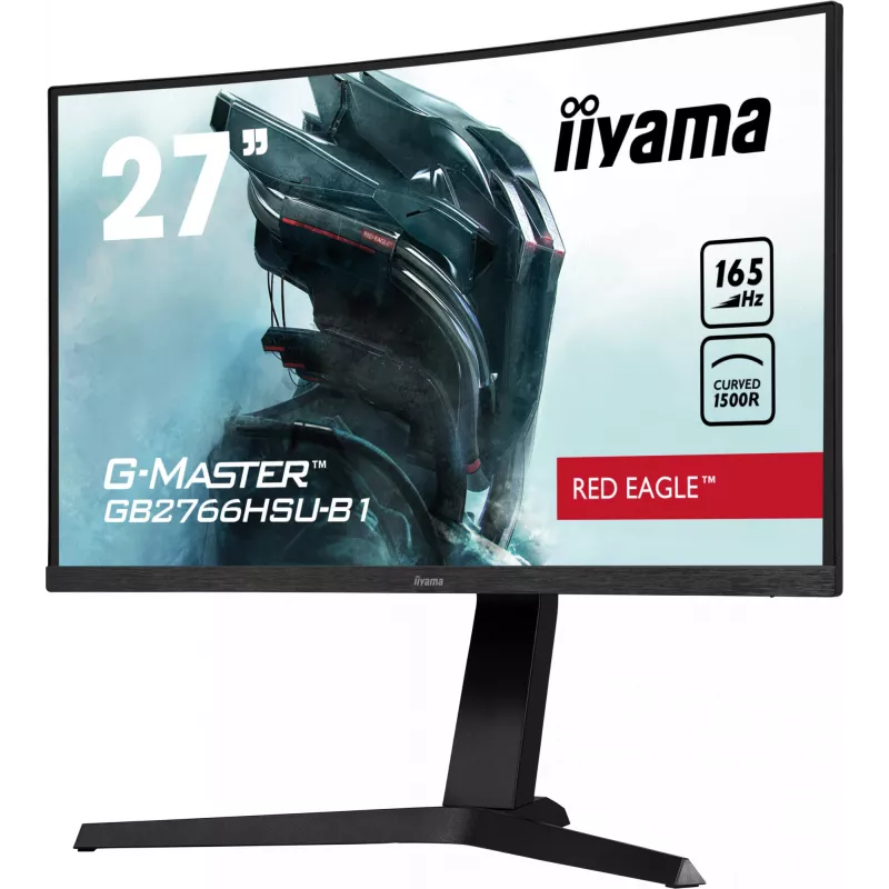iiyama G-MASTER GB2766HSU-B1 kompiuterio monitorius 68,6 cm (27 colių) 1920 x 1080 pikselių Full HD LED juodas