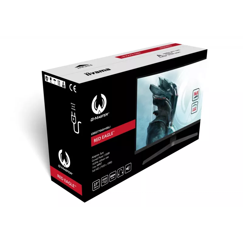 iiyama G-MASTER GB2766HSU-B1 kompiuterio monitorius 68,6 cm (27 colių) 1920 x 1080 pikselių Full HD LED juodas