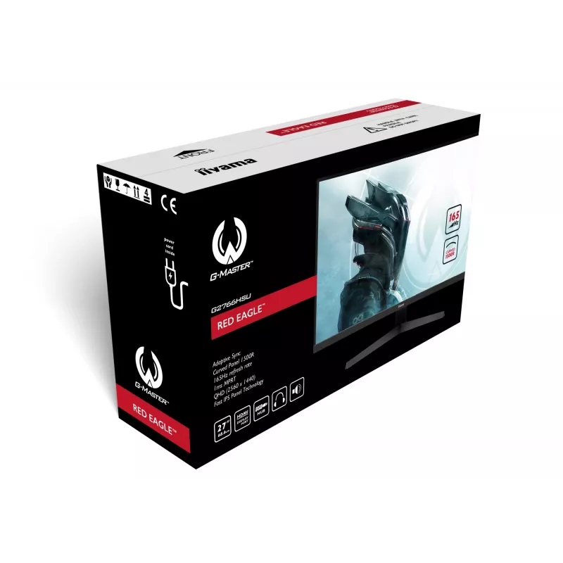 iiyama G-MASTER G2766HSU-B1 kompiuterio monitorius 68,6 cm (27 colių) 1920 x 1080 pikselių Full HD LED juodas