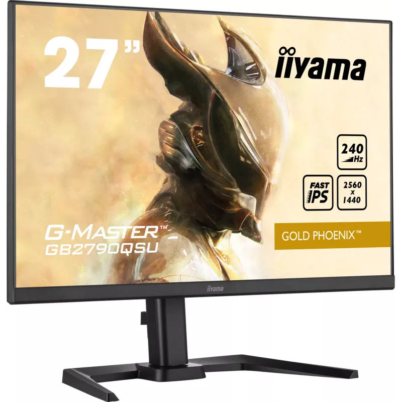 iiyama GB2790QSU-B5 kompiuterio monitorius 68,6 cm (27 colių) 2560 x 1440 pikselių Wide Quad HD LCD juodas
