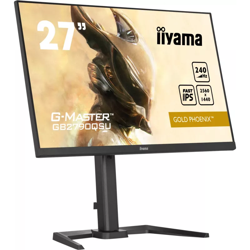 iiyama GB2790QSU-B5 kompiuterio monitorius 68,6 cm (27 colių) 2560 x 1440 pikselių Wide Quad HD LCD juodas