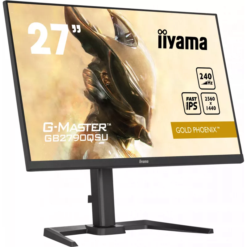 iiyama GB2790QSU-B5 kompiuterio monitorius 68,6 cm (27 colių) 2560 x 1440 pikselių Wide Quad HD LCD juodas