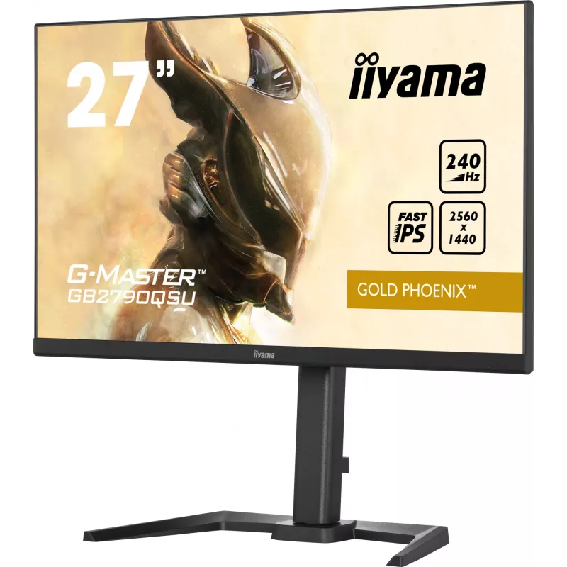 iiyama GB2790QSU-B5 kompiuterio monitorius 68,6 cm (27 colių) 2560 x 1440 pikselių Wide Quad HD LCD juodas