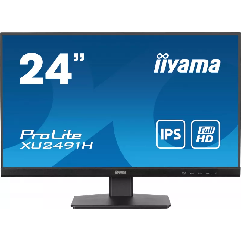 iiyama ProLite XU2491H-B1 kompiuterio monitorius 60,5 cm (23,8 colio) 1920 x 1080 pikselių Full HD LED juodas