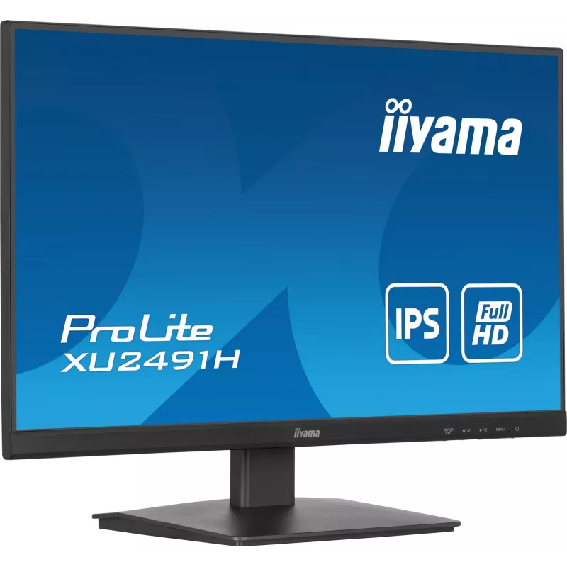 iiyama ProLite XU2491H-B1 kompiuterio monitorius 60,5 cm (23,8 colio) 1920 x 1080 pikselių Full HD LED juodas