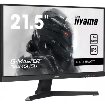 iiyama G-MASTER G2245HSU-B2 kompiuterio monitorius 54,6 cm (21,5 colio) 1920 x 1080 pikselių Full HD LED juodas