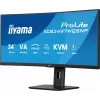 iiyama ProLite XCB3497WQSNP-B1 kompiuterio monitorius 86,4 cm (34 colių) 3440 x 1440 pikselių „UltraWide Quad HD“ LED juodas