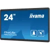 iiyama TW2424AS-B1 Skelbimų ekranas Skaitmeninis skelbimų plokščiasis ekranas 60,5 cm (23,8 colio) Wi-Fi 250 cd/m² 4K Ultra HD Juodas Liečiamas ekranas Įmontuotas procesorius Android 24/7