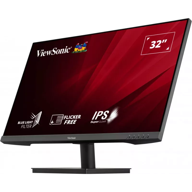 Viewsonic VA VA3209-2K-MHD kompiuterio monitorius 81,3 cm (32 col.) 2560 x 1440 pikselių Quad HD juodas