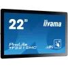 iiyama ProLite TF2215MC-B2 kompiuterio monitorius 54,6 cm (21,5 colio) 1920 x 1080 pikselių Full HD LED jutiklinis ekranas Multi-user Juoda