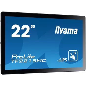 iiyama ProLite TF2215MC-B2 kompiuterio monitorius 54,6 cm (21,5 colio) 1920 x 1080 pikselių Full HD LED jutiklinis ekranas Multi-user Juoda