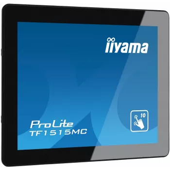 iiyama TF1515MC-B2 kompiuterio monitorius 38,1 cm (15 colių) 1024 x 768 pikselių XGA LED jutiklinis ekranas juodas