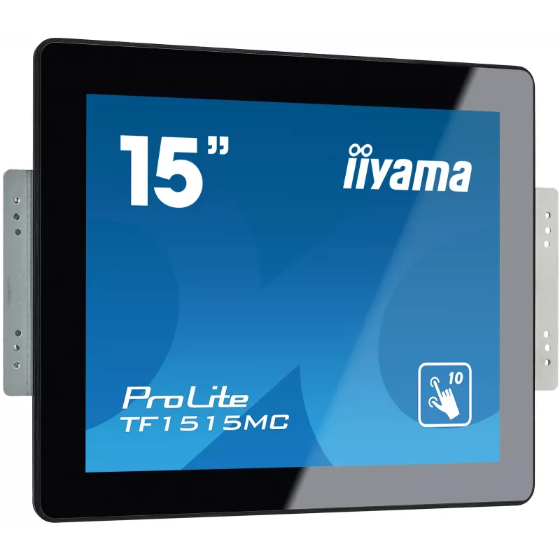 iiyama TF1515MC-B2 kompiuterio monitorius 38,1 cm (15 colių) 1024 x 768 pikselių XGA LED jutiklinis ekranas juodas