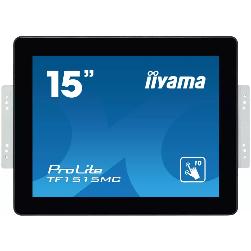 iiyama TF1515MC-B2 kompiuterio monitorius 38,1 cm (15 colių) 1024 x 768 pikselių XGA LED jutiklinis ekranas juodas