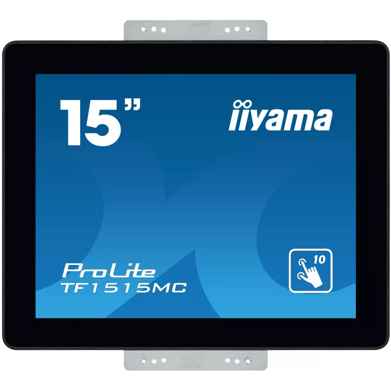 iiyama TF1515MC-B2 kompiuterio monitorius 38,1 cm (15 colių) 1024 x 768 pikselių XGA LED jutiklinis ekranas juodas