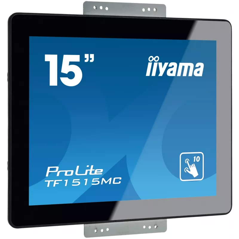 iiyama TF1515MC-B2 kompiuterio monitorius 38,1 cm (15 colių) 1024 x 768 pikselių XGA LED jutiklinis ekranas juodas
