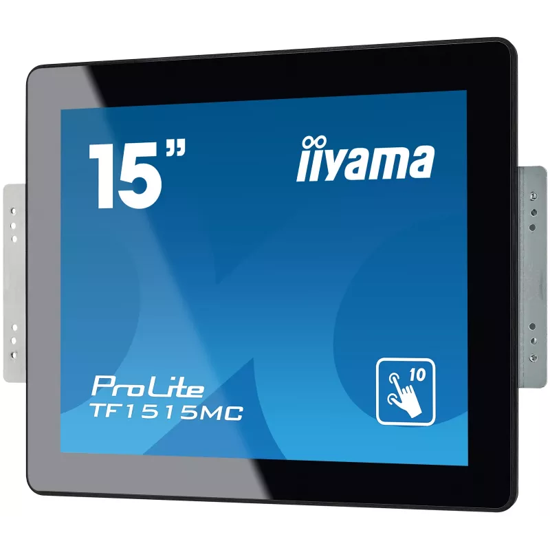 iiyama TF1515MC-B2 kompiuterio monitorius 38,1 cm (15 colių) 1024 x 768 pikselių XGA LED jutiklinis ekranas juodas