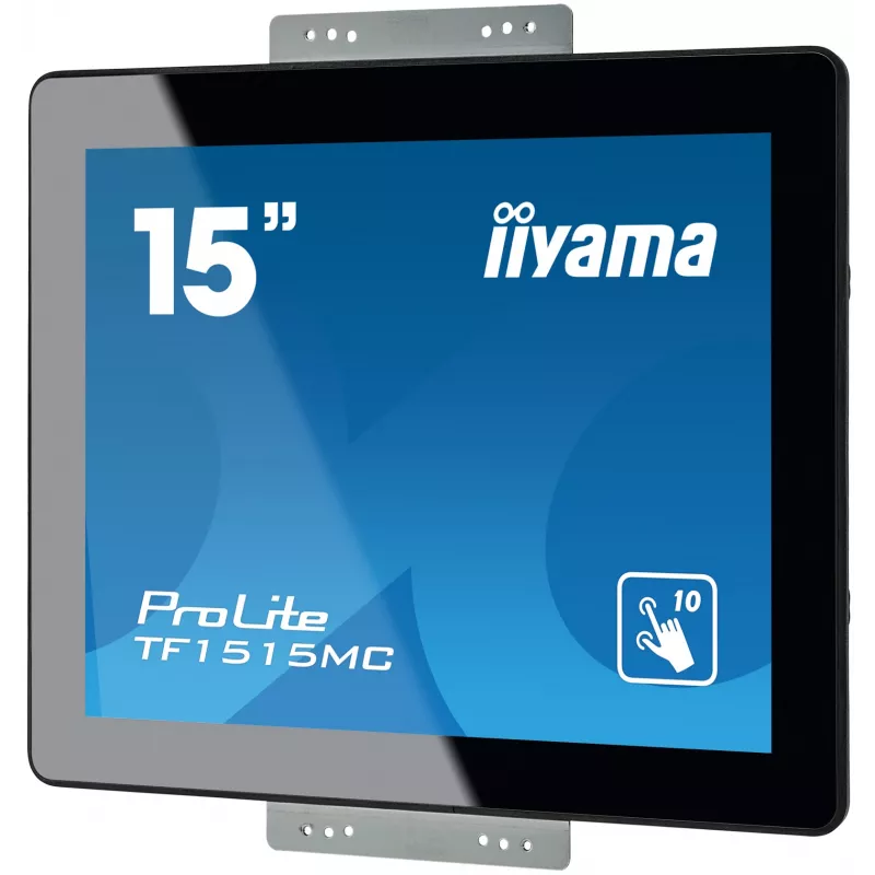 iiyama TF1515MC-B2 kompiuterio monitorius 38,1 cm (15 colių) 1024 x 768 pikselių XGA LED jutiklinis ekranas juodas