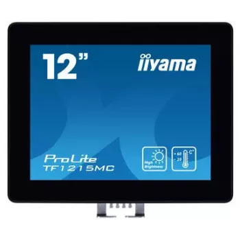 iiyama TF1215MC-B1 kompiuterio monitorius 30,7 cm (12,1 colio) 1024 x 768 pikselių LCD jutiklinis ekranas Juoda