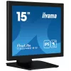 iiyama ProLite T1532MSC-B1S kompiuterio monitorius 38,1 cm (15 colių) 1024 x 768 pikselių XGA LCD jutiklinis ekranas Juoda