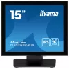 iiyama ProLite T1532MSC-B1S kompiuterio monitorius 38,1 cm (15 colių) 1024 x 768 pikselių XGA LCD jutiklinis ekranas Juoda